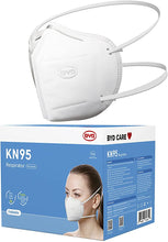 Cargar imagen en el visor de la galería, Respirador BYD CARE KN95, paquete de 20, envoltura individual - Correas para la cabeza - 20 máscaras
