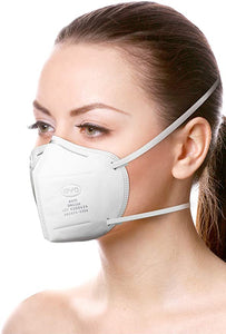 Respirador BYD CARE KN95, paquete de 20, envoltura individual - Correas para la cabeza - 20 máscaras