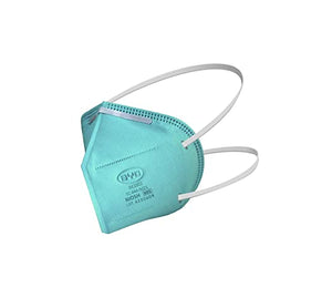 Respirador N95 - Aprobación NIOSH - Envoltura individual - Azul - BYD